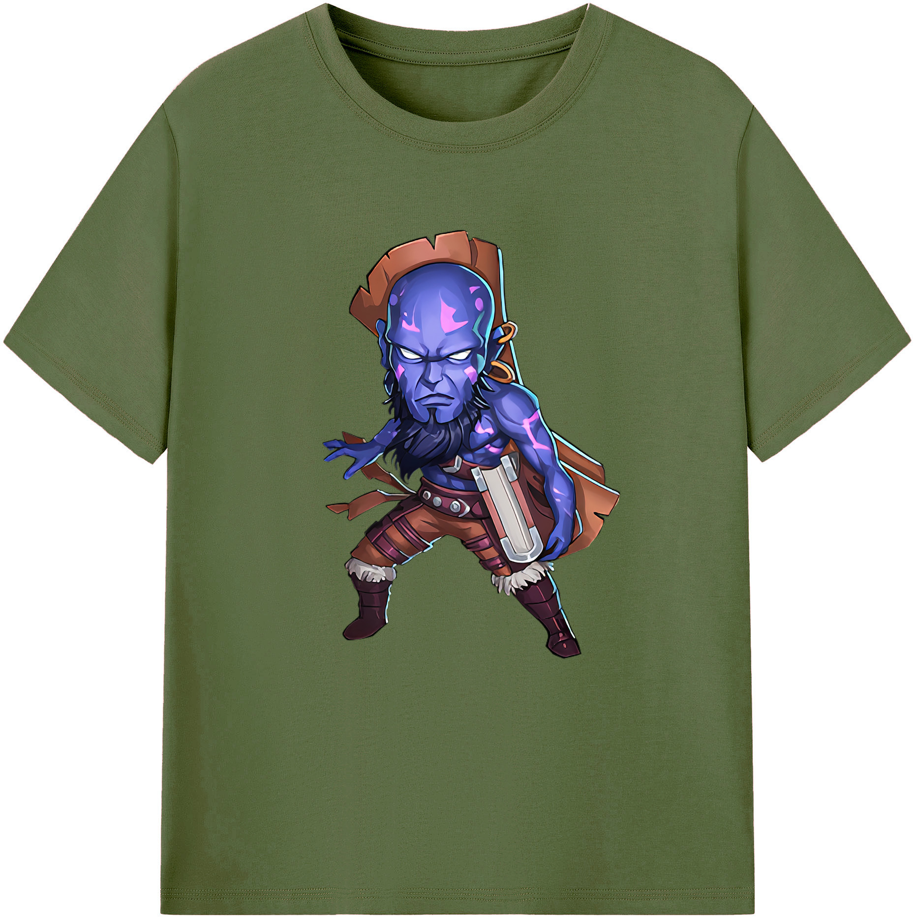 リーグ・オブ・レジェンド League of Legends LOL 綿100％半袖Tシャツ（フロントプリント）